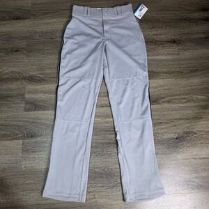 Champro Small Baseball Pants Mens Grey NEW Piped Open Bottom BP91U